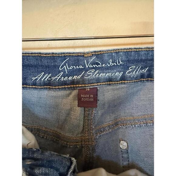 Gloria Vanderbilt Rail Straight Capri Sz.14 - Picture 3 of 5